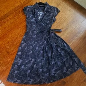 Black Wrap Dress